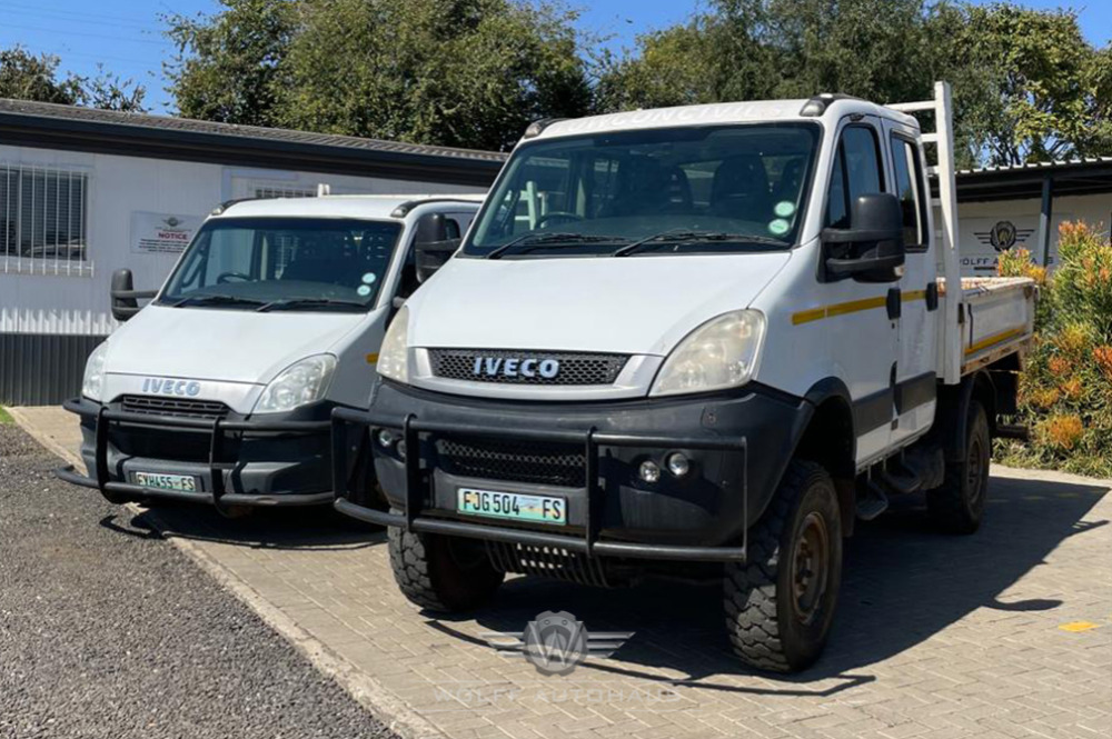 2017 Iveco Daily Double Cab. Dropsides. 4x4 and 4x2.